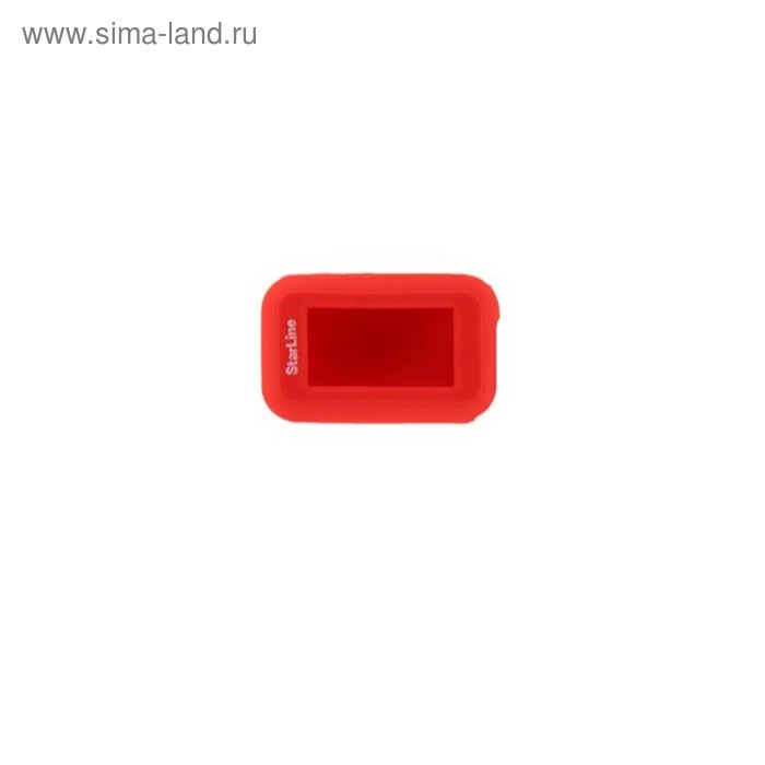 цена Чехол брелка, силиконовый Starline E90 красный