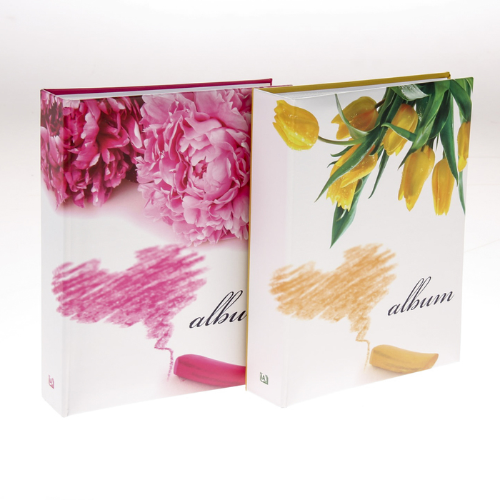 Фотоальбом на 200 фото 10х15 см Image Art, цветы, МИКС
