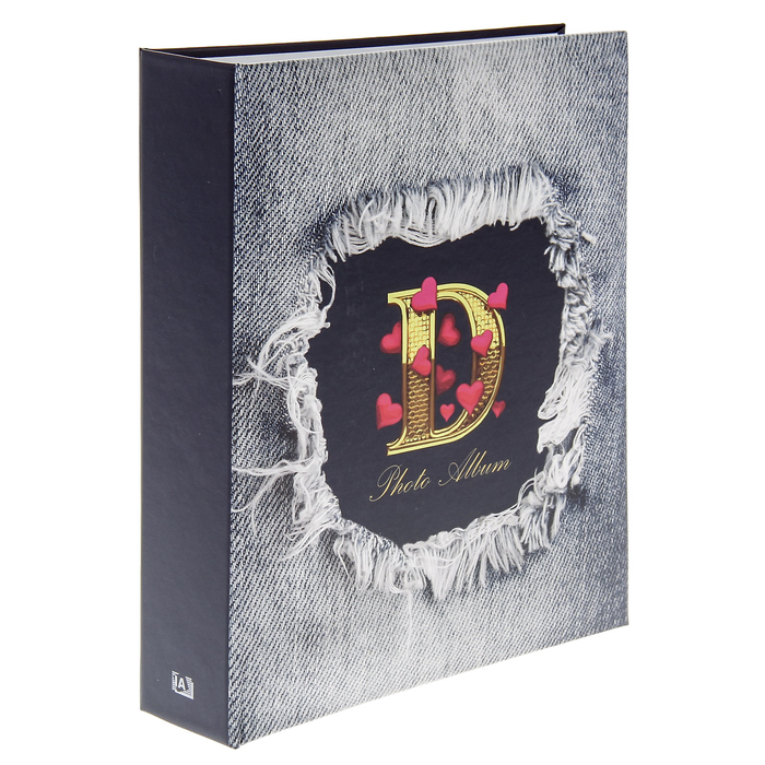 Фотоальбом на 200 фото 10х15 см Image Art, джинсы, МИКС