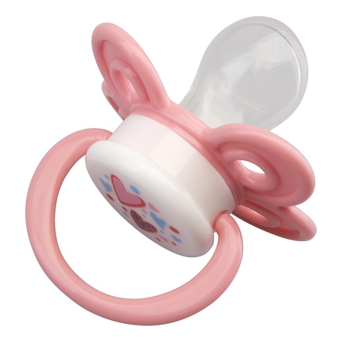 

Пустышка силиконовая ортодонтическая «Мозаика», от 0 мес., цвета МИКС