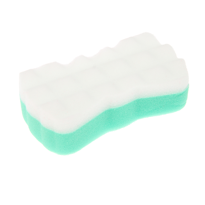 Мочалка с массажным слоем МИКС