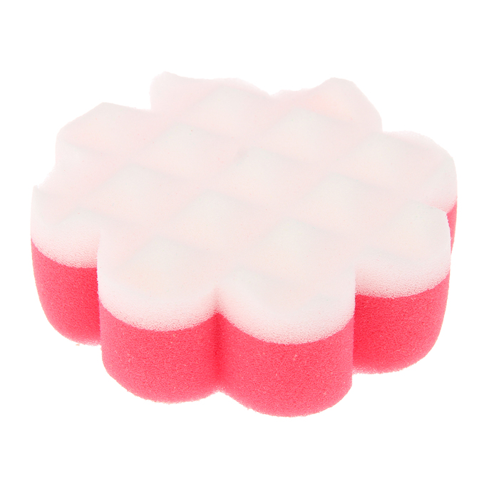 Мочалка с массажным слоем МИКС