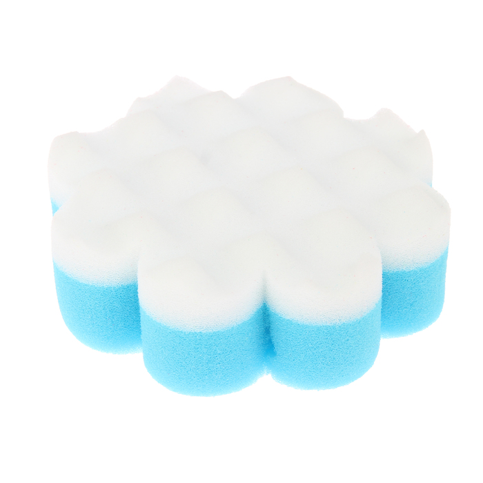 Мочалка с массажным слоем МИКС