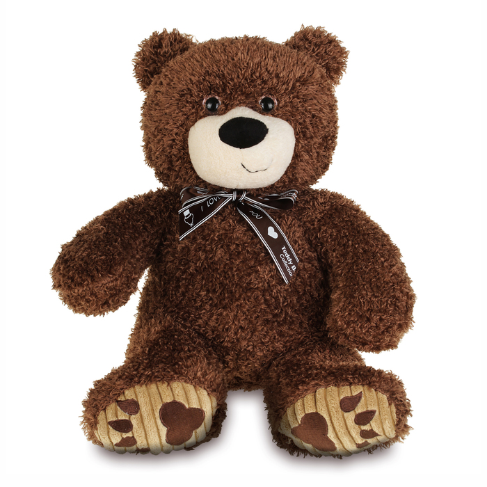 Мягкая игрушка "Медведь с бантом", 34 см, МИКС