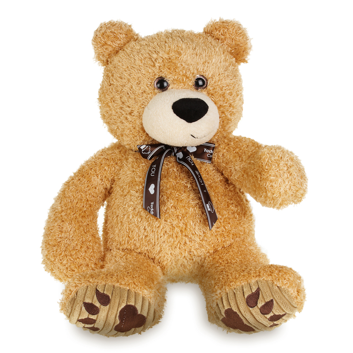 Мягкая игрушка "Медведь с бантом", 34 см, МИКС