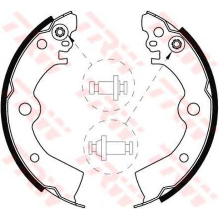 Колодки тормозные TRW GS8556