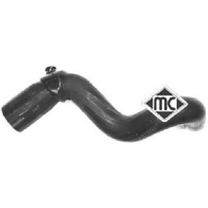 Патрубок радиатора METALCAUCHO 08870