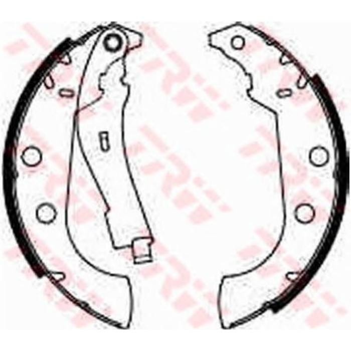 Колодки тормозные TRW GS8272