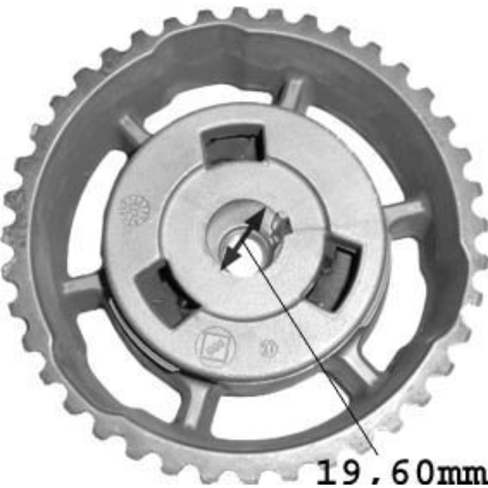 Шестерня распредвала METALCAUCHO 05750