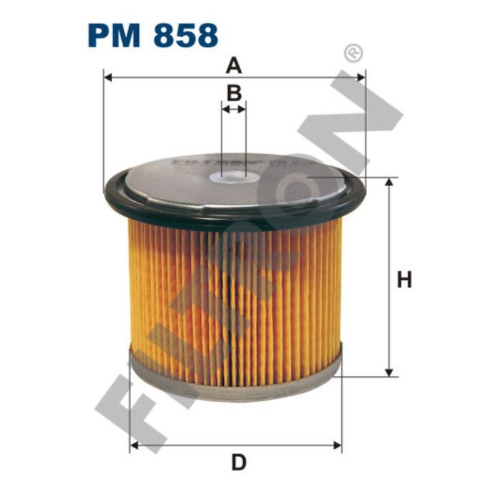 Фильтр топливный FILTRON PM858