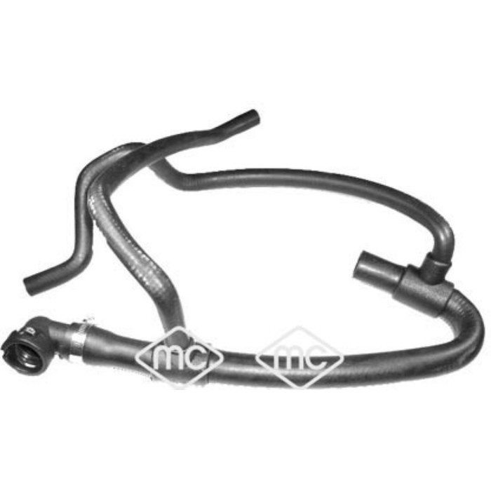Шланг системы охлаждения METALCAUCHO 09362