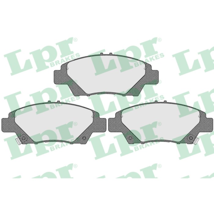 Колодки тормозные дисковые LPR 05P1591