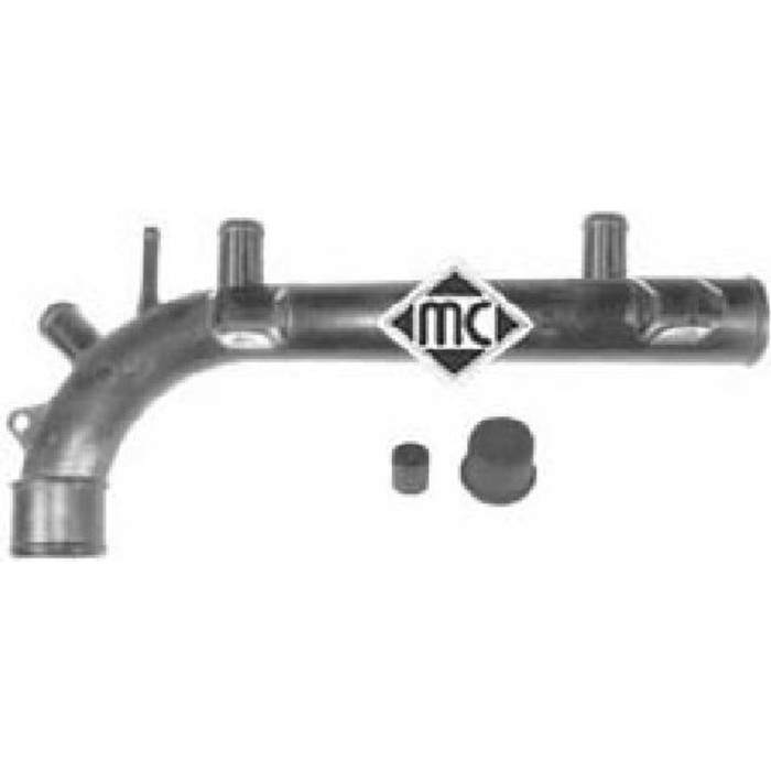 Патрубок радиатора METALCAUCHO 03184