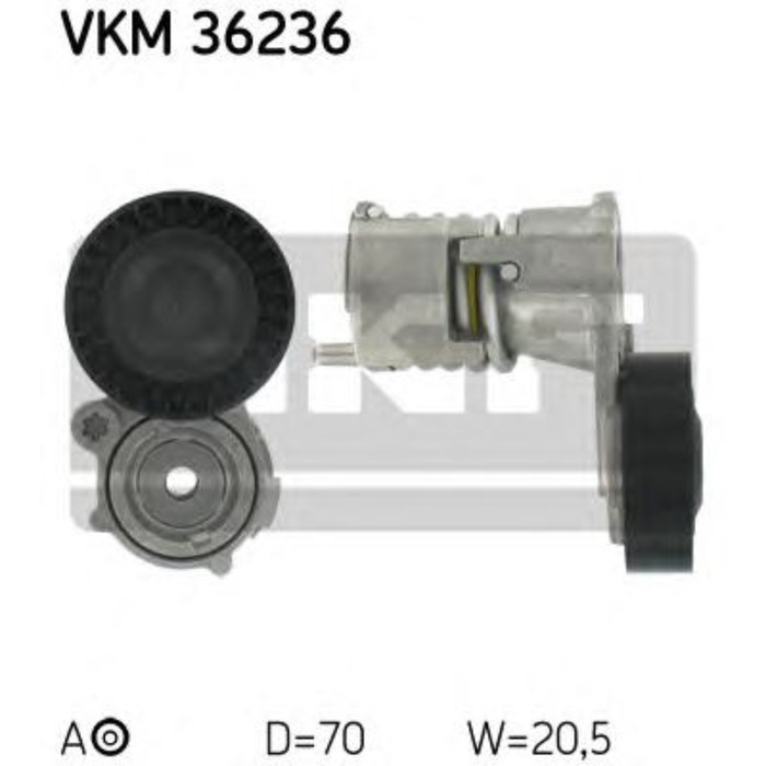 Ролик приводного ремня SKF VKM36236