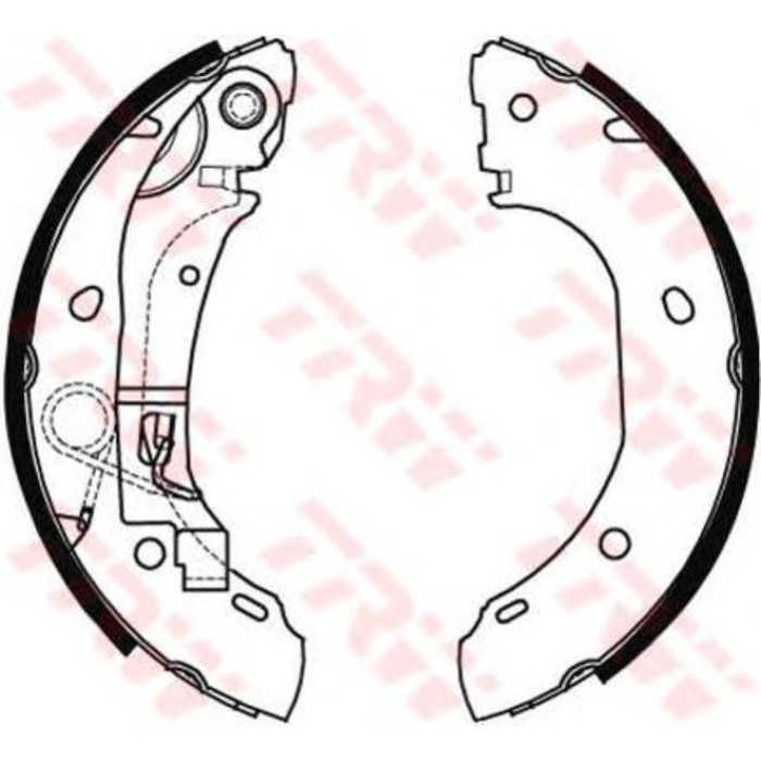 Колодки тормозные TRW GS8472