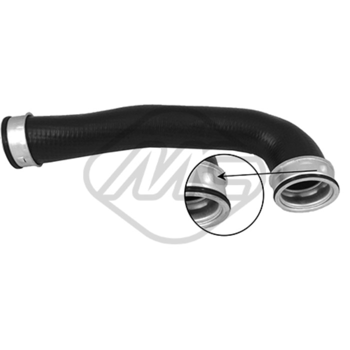 Патрубок радиатора METALCAUCHO 09413