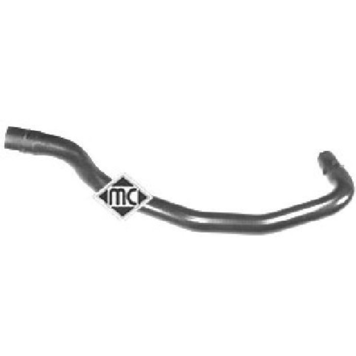 Патрубок радиатора METALCAUCHO 08650