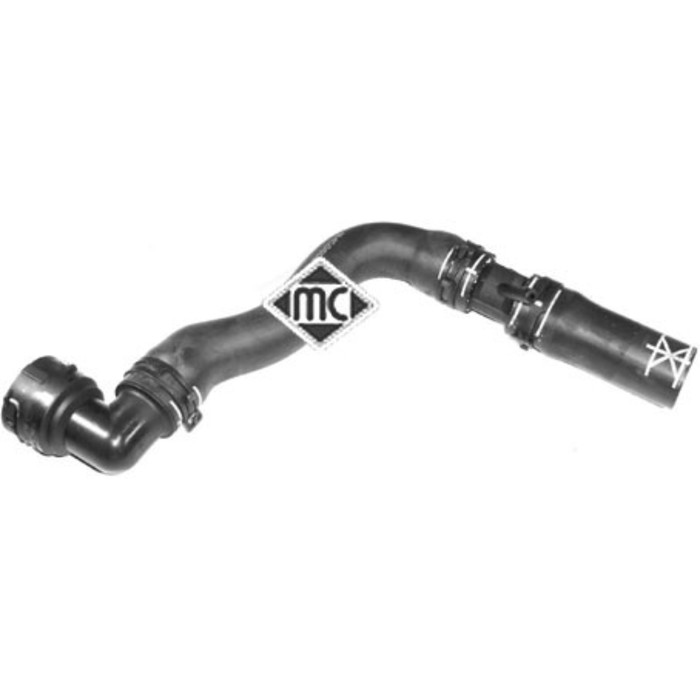 Шланг системы охлаждения METALCAUCHO 09337