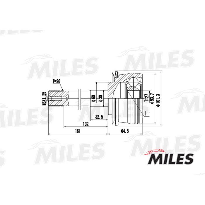 Шрус MILES GA20450
