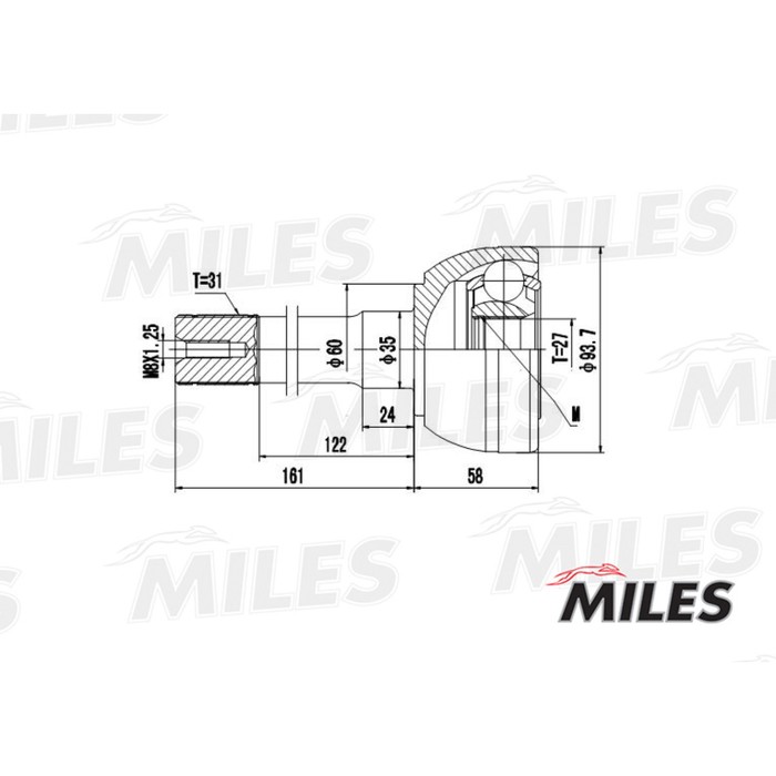 Шрус MILES GA20310