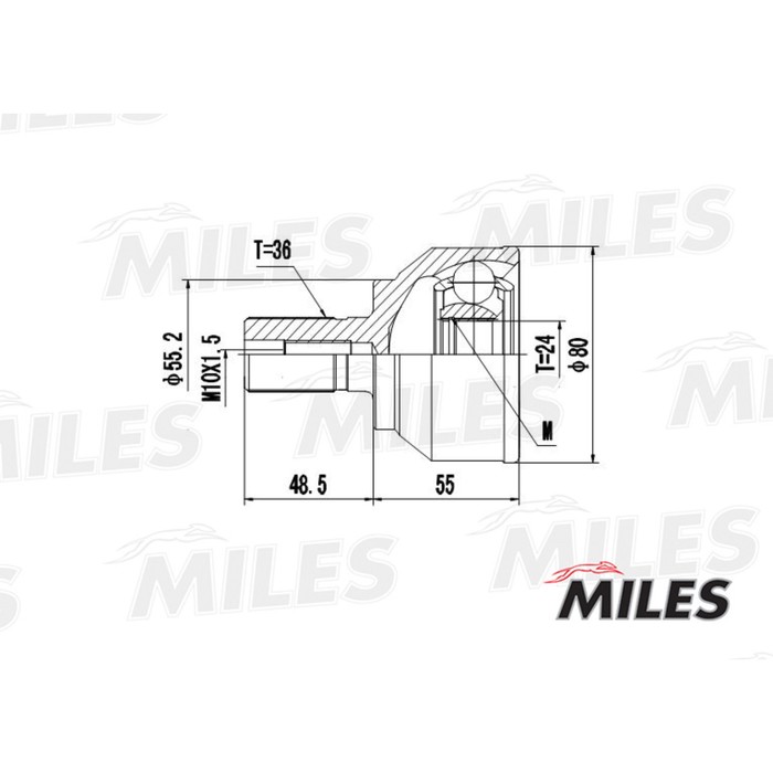 Шрус MILES GA20209