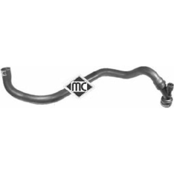 Патрубок радиатора METALCAUCHO 09045