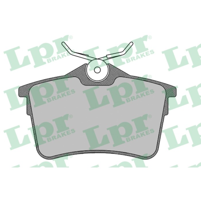 Колодки тормозные дисковые, комплект LPR 05P1500