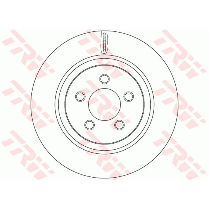 Диск тормозной TRW DF6263