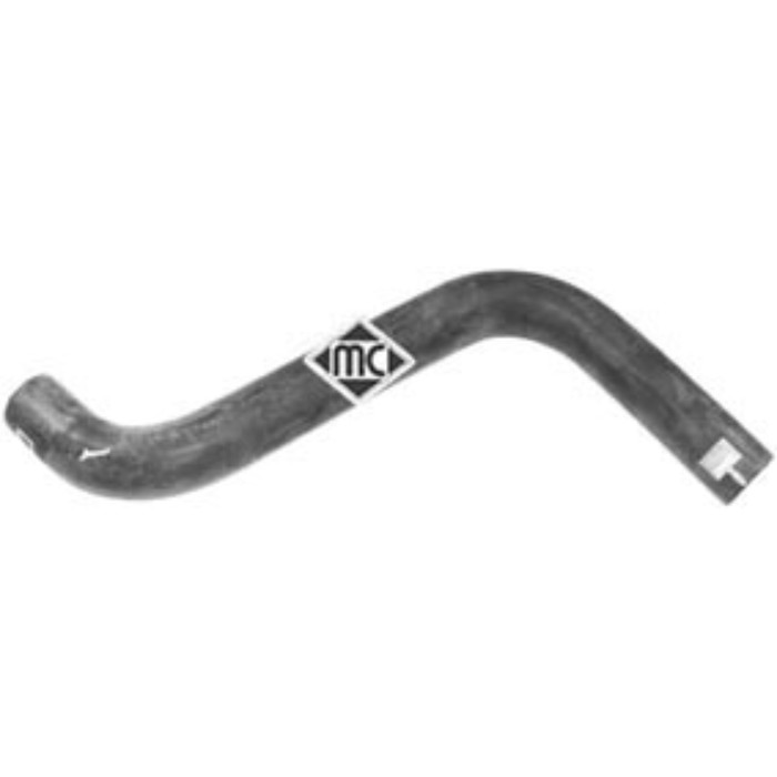 Шланг системы охлаждения METALCAUCHO 09244