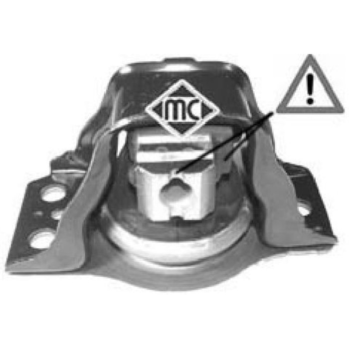 Подушка двигателя METALCAUCHO 04638