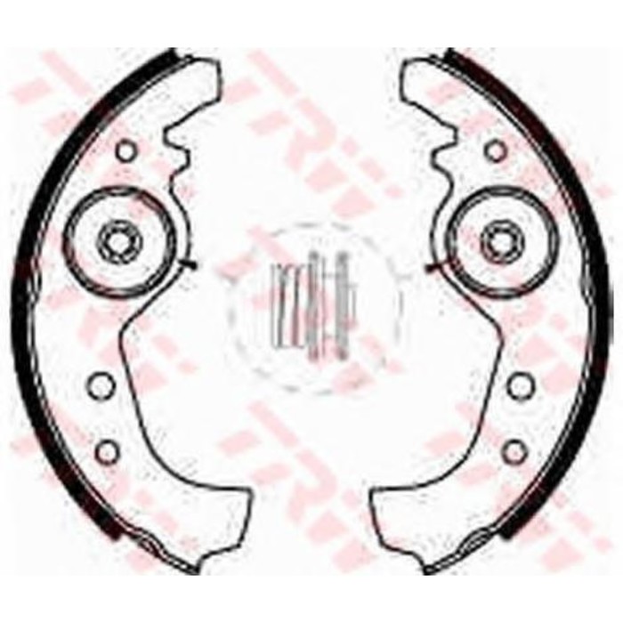 Колодки тормозные TRW GS8160