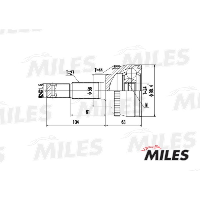 Шрус MILES GA20320