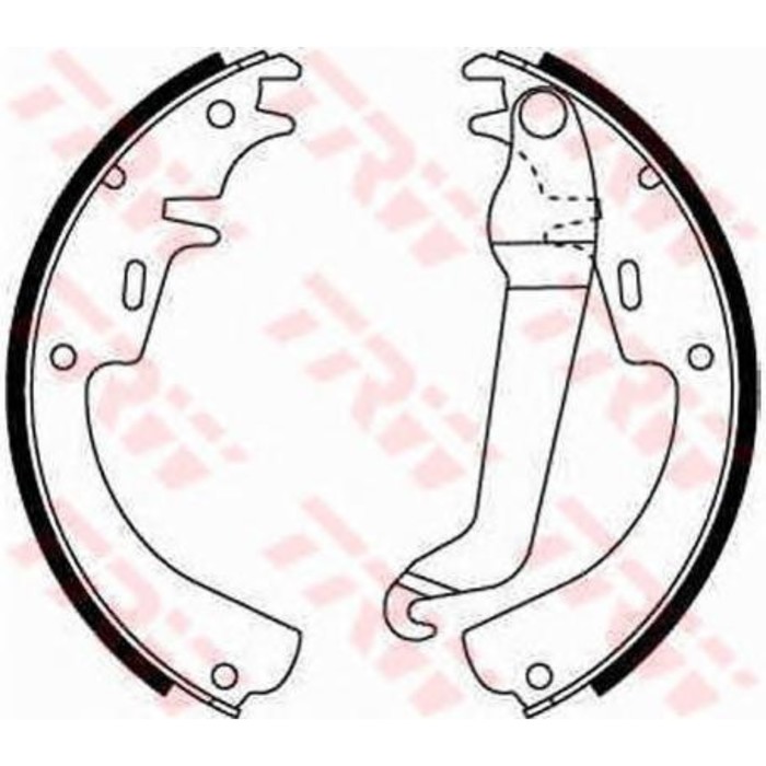 Колодки тормозные TRW GS8015