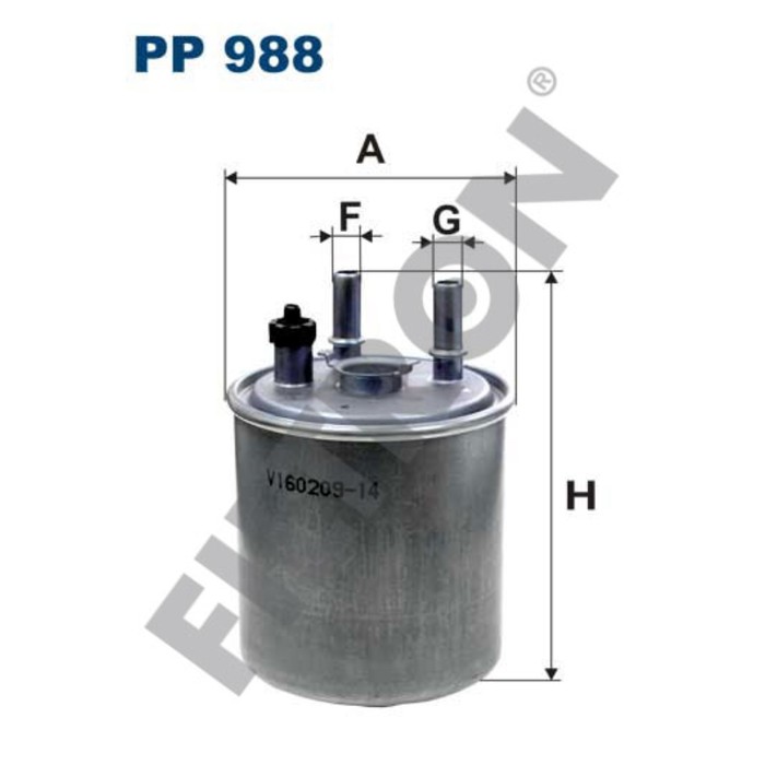 Фильтр топливный FILTRON PP988