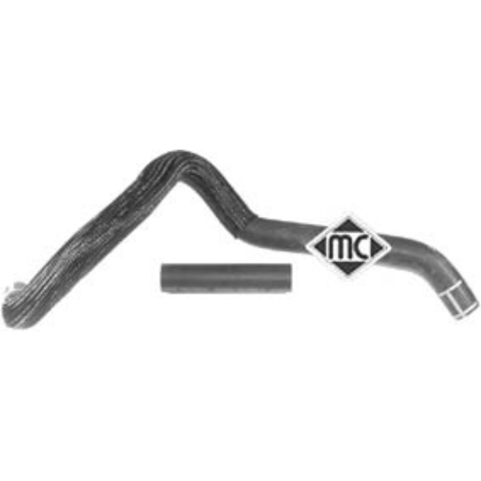 Патрубок радиатора METALCAUCHO 09198