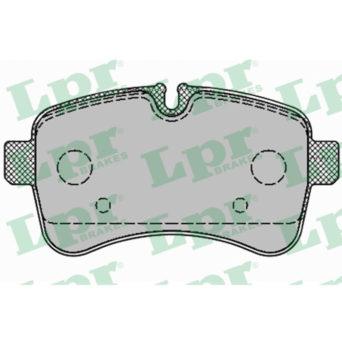 Колодки тормозные дисковые LPR 05P1296