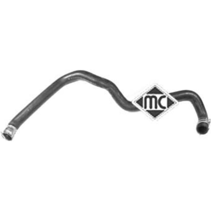 Патрубок радиатора METALCAUCHO 09218