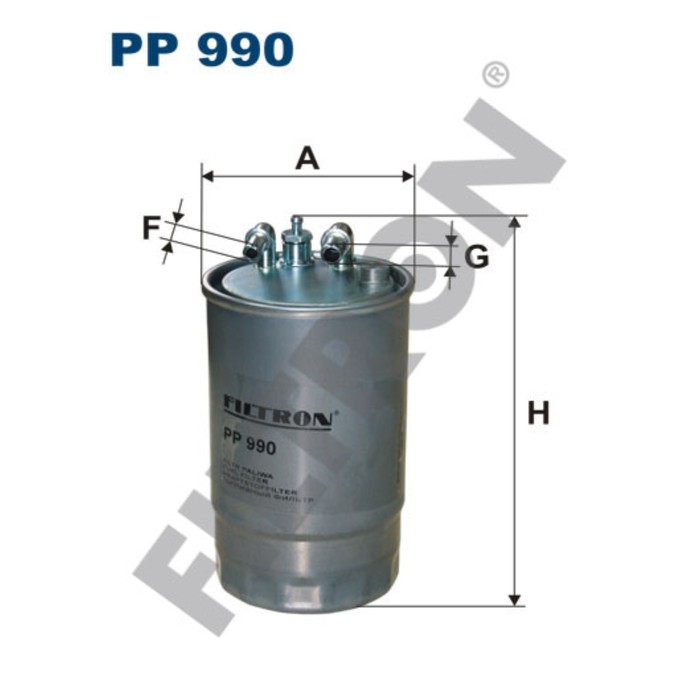 Фильтр топливный FILTRON PP990