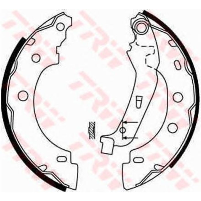 Колодки тормозные TRW GS8650