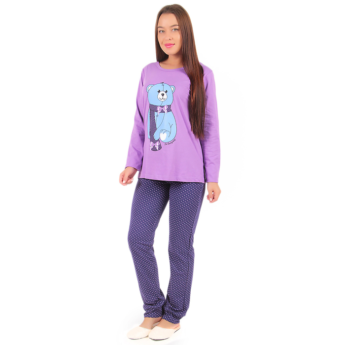 Комплект женский (джемпер, брюки) ТК-473 цвет МИКС, р-р 52