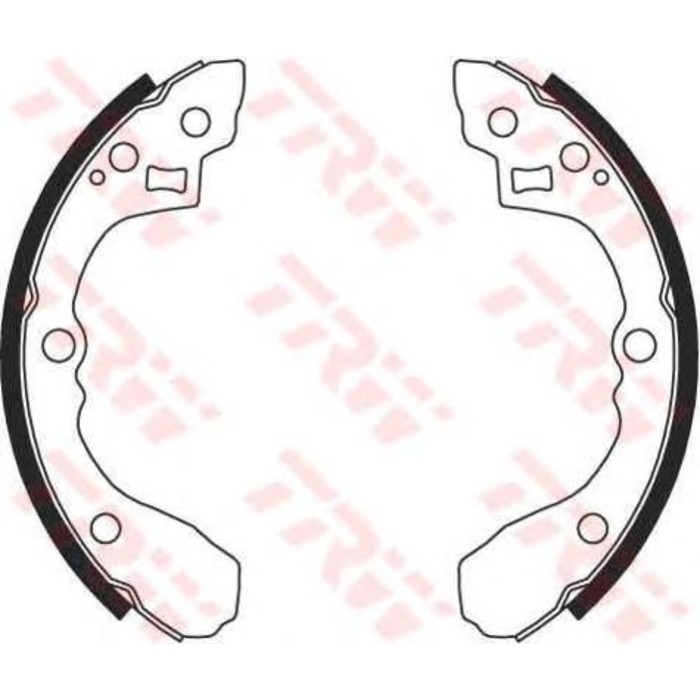 Колодки тормозные TRW GS8692