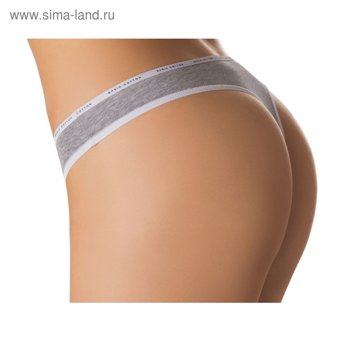 

Трусы женские, размер 42, цвет grey melange