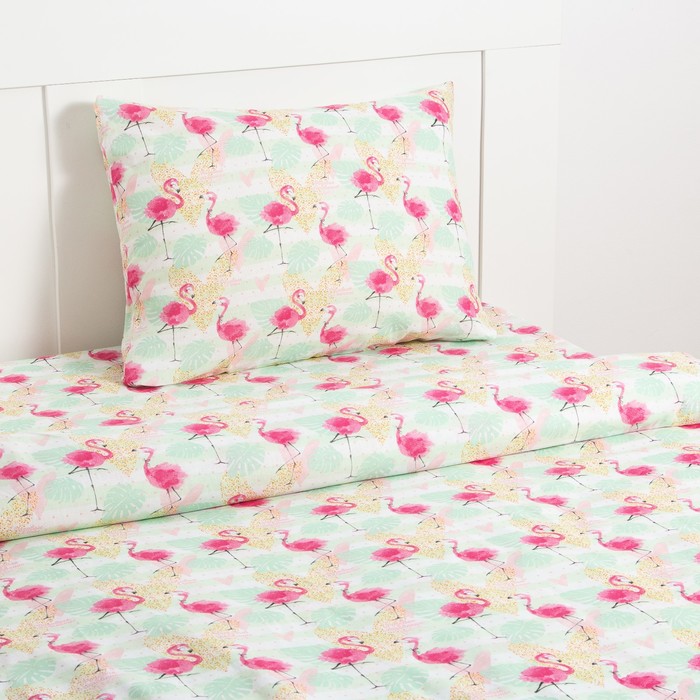 Постельное бельё "Этелька" 1,5 сп Розовые сны 143*215 см, 150*214 см, 50*70 см -1 шт, 100% хлопок, бязь