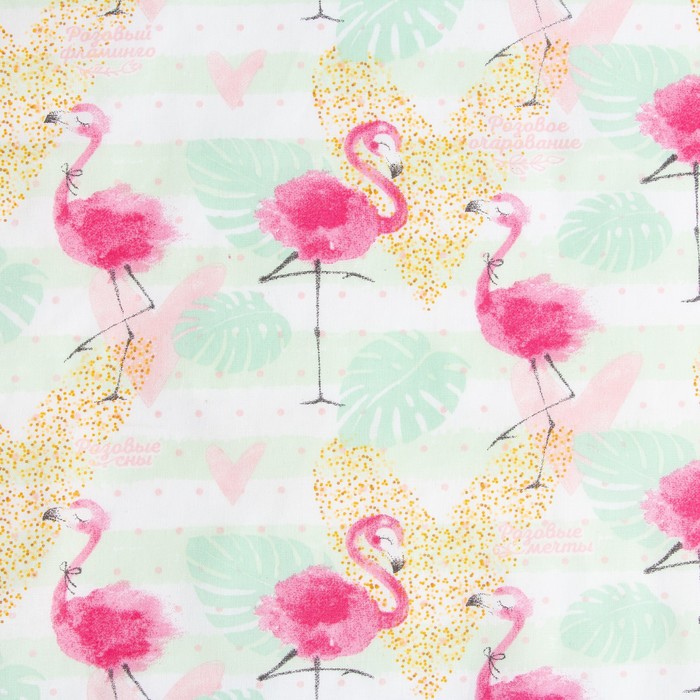 Постельное бельё "Этелька" 1,5 сп Розовые сны 143*215 см, 150*214 см, 50*70 см -1 шт, 100% хлопок, бязь