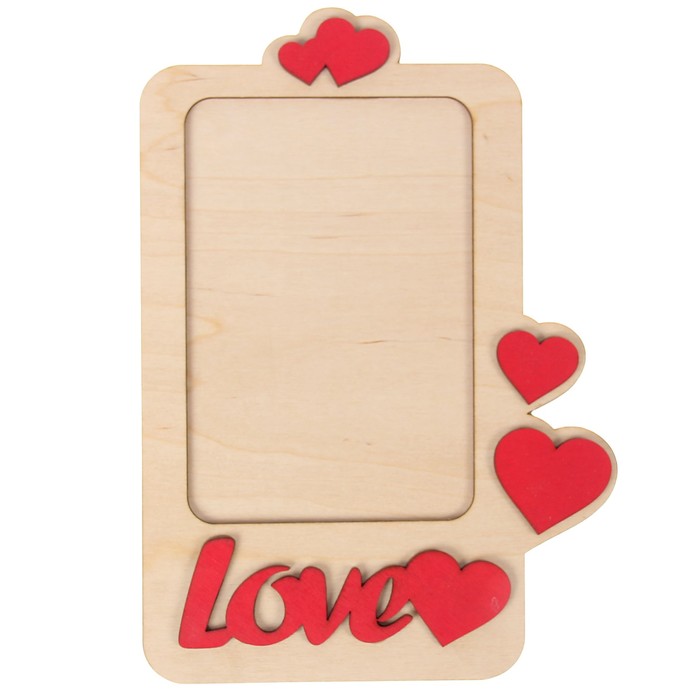 Фоторамка для фото 10х15 см Love 17х24 см