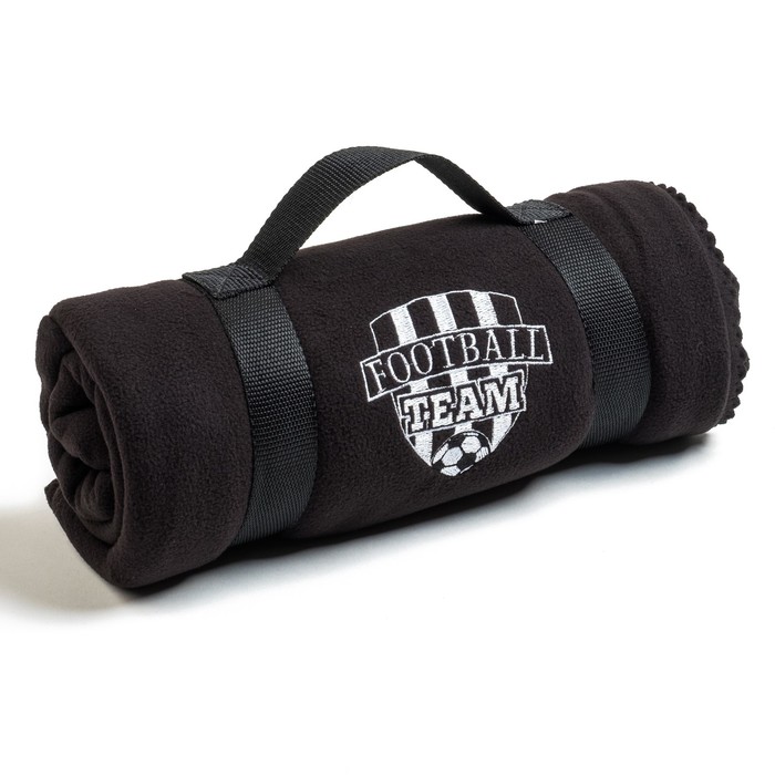 Плед "Collorista" Football team 130х150 см, 100% п/э, флис 190 гр/м2