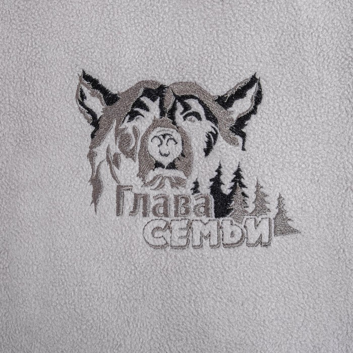 Плед "Collorista" Глава семьи 130х150 см, 100% п/э, флис 190 гр/м2