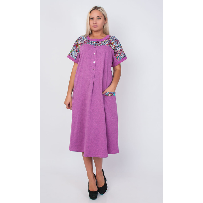 Туника женская Т-601 цвет МИКС, р-р 54