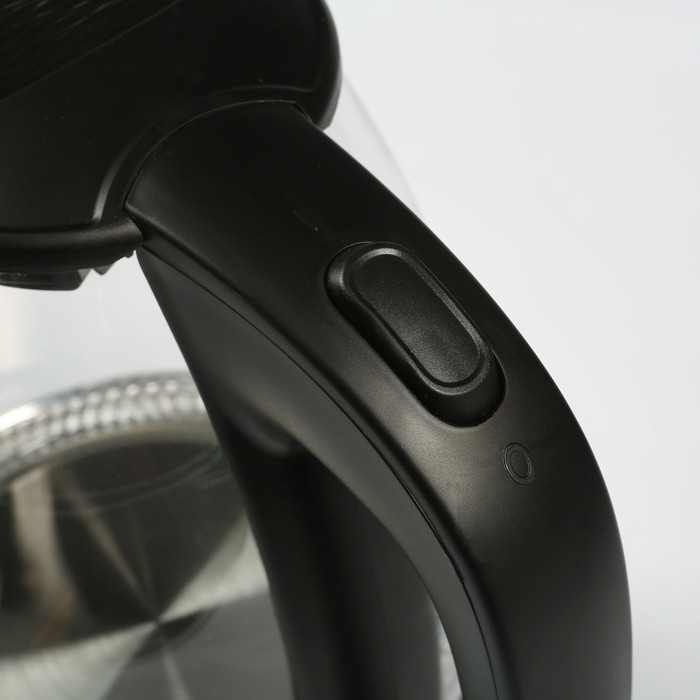 Чайник электрический Scarlett SC-EK27G34, 2200 Вт, 1.7 л, черный