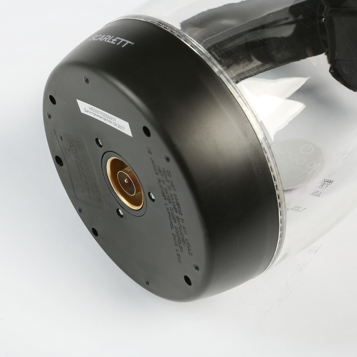 Чайник электрический Scarlett SC-EK27G34, 2200 Вт, 1.7 л, черный